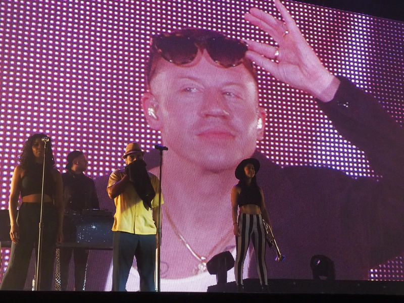 Macklemore in der Samsung Hall ©Samsung Hall