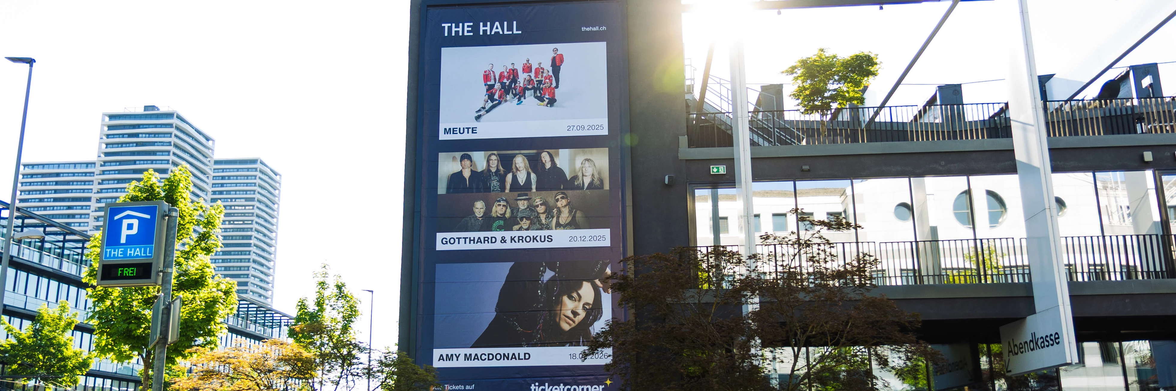 Ticketcorner Ticketing THE HALL